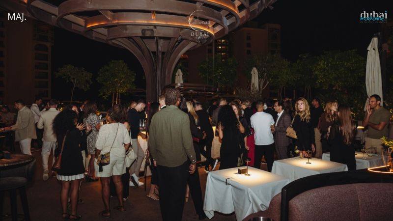 Soirée privée Dubai Circle x Lena Palm Jumeirah — Novembre 2025, networking entrepreneurs Dubaï